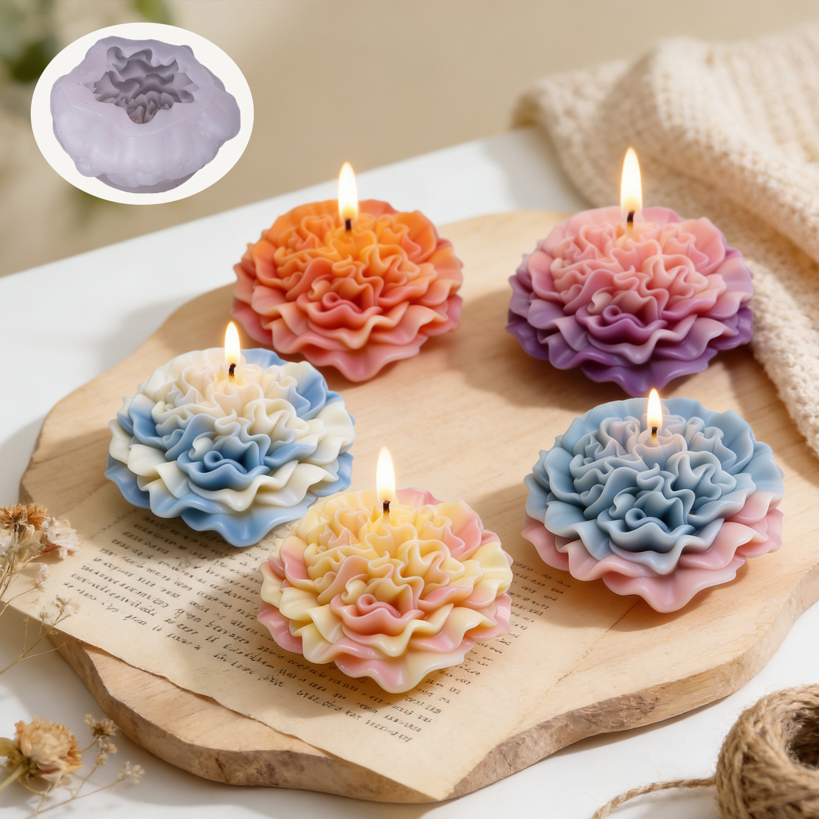 Home Improvement Store - Handmade Soap Mold Silicone Scented Candle