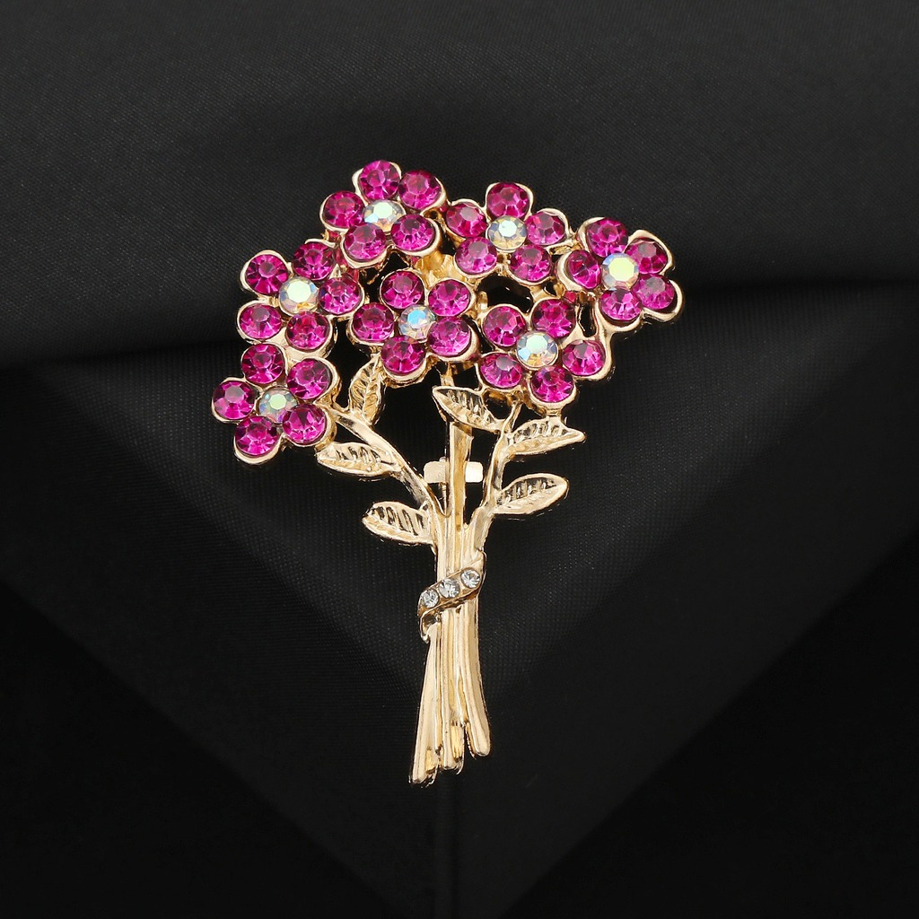 Fuchsia Rhinestone Brooch Roma – Home Improvement Store recenzja i cena