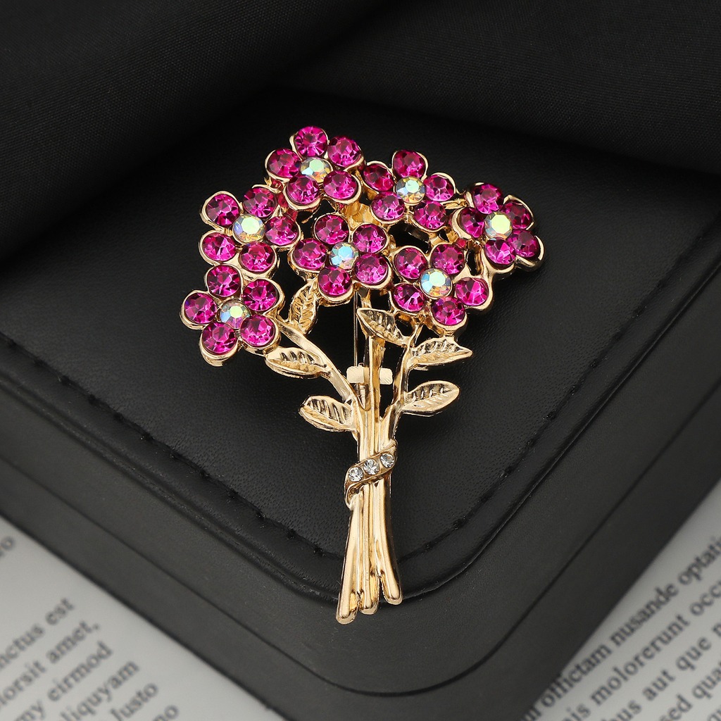 Fuchsia Rhinestone Brooch Roma – Home Improvement Store recenzja i cena