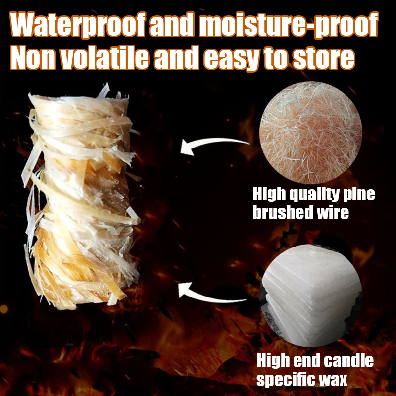 30/60/100/120PCS Natural Fire  – Wood Filler Stick recenzja i cena