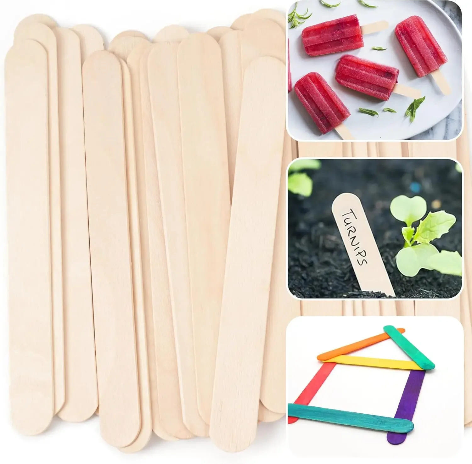 200/100/50/5pcs Tattoo Waxing  – Wood Filler Stick recenzja i cena