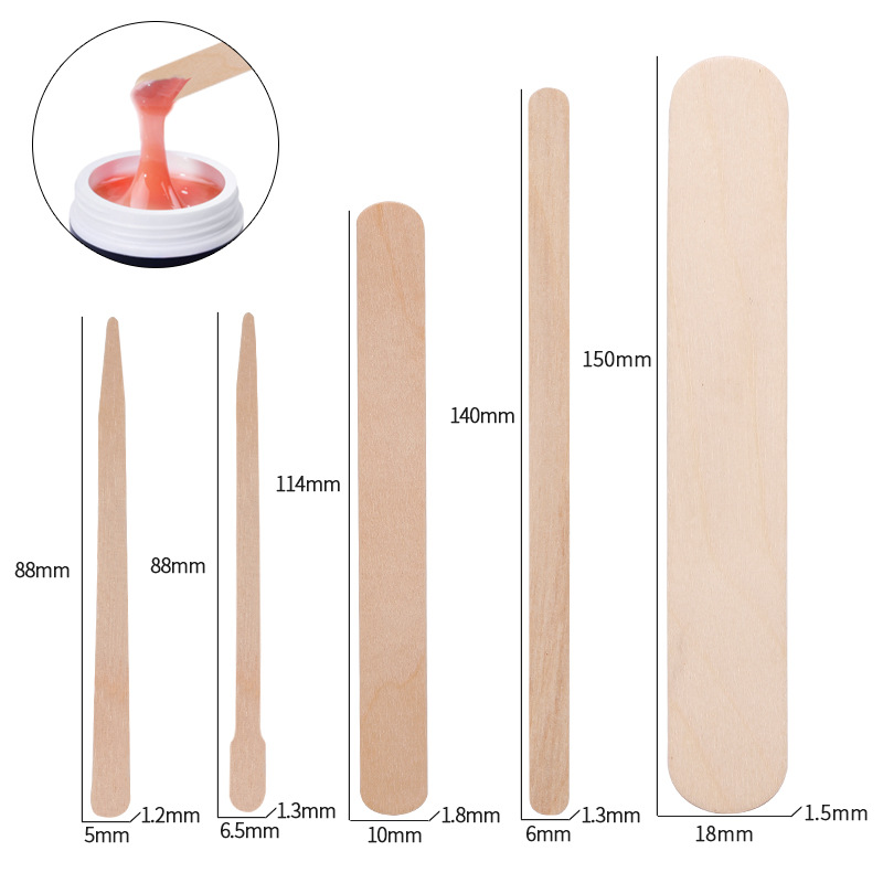100pcs Disposable Waxing Woode – Wood Filler Stick recenzja i cena