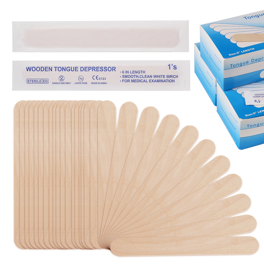 100/50/30/10PCS Tattoo Waxing  – Wood Filler Stick recenzja i cena