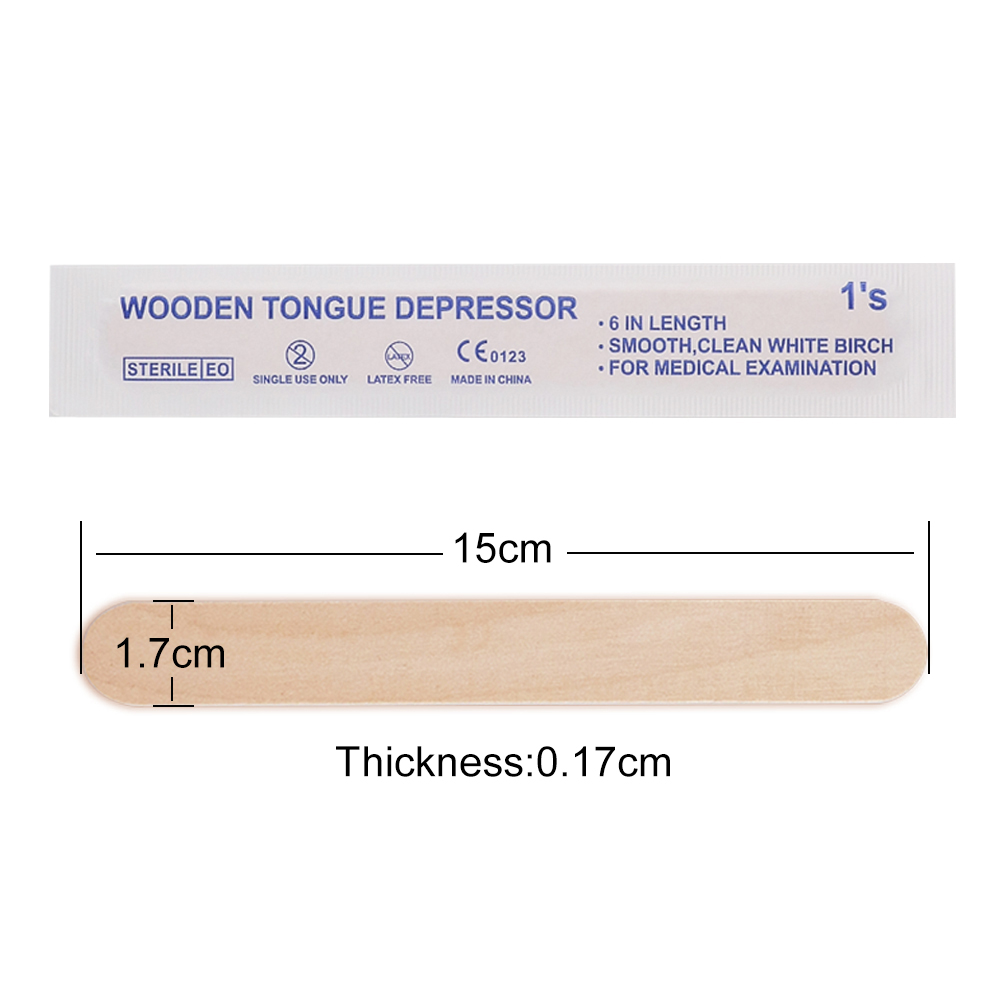 100/50/30/10PCS Tattoo Waxing  – Wood Filler Stick recenzja i cena