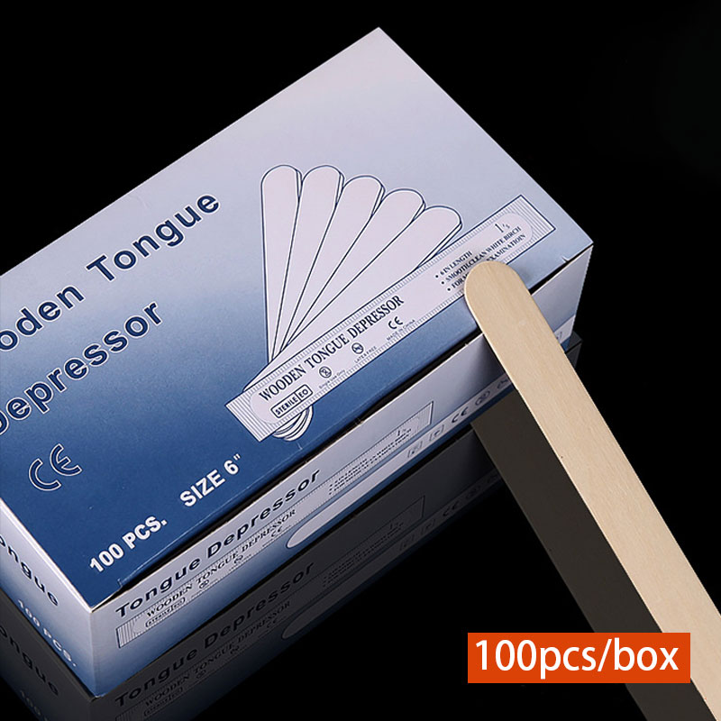 50/100pcs Tattoo Waxing Stick  – Wood Filler Stick recenzja i cena