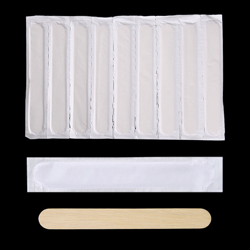 50/100pcs Tattoo Waxing Stick  – Wood Filler Stick recenzja i cena