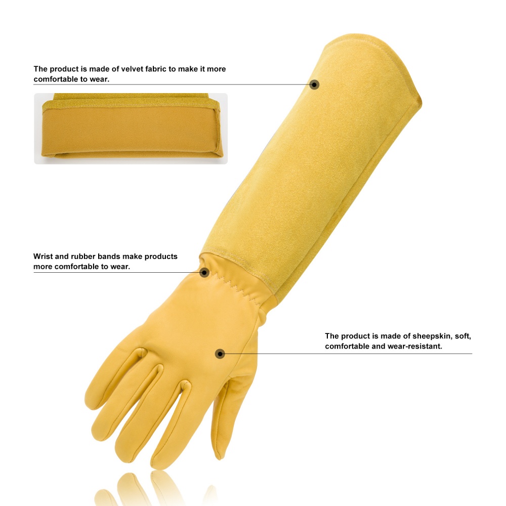Forearm Gloves Wear-Resistant  – Home Improvement Store recenzja i cena